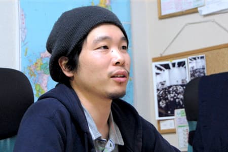 Kenta Oshikiri during a 2009 interview